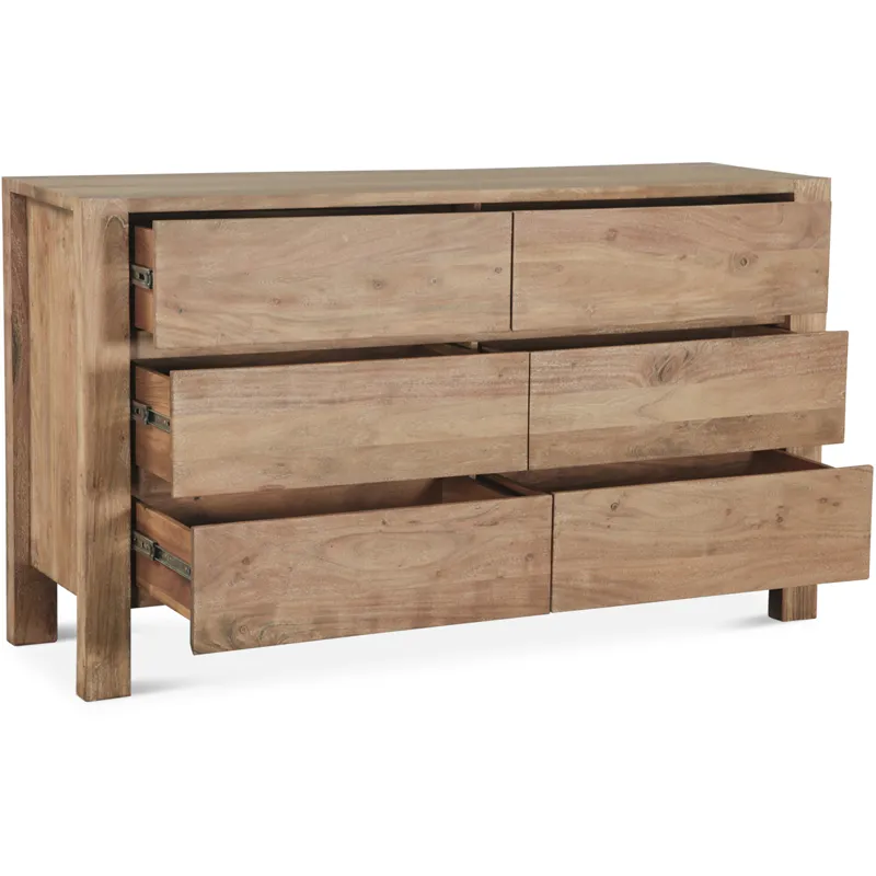 Sedona 60" Dresser in Brushed Acacia