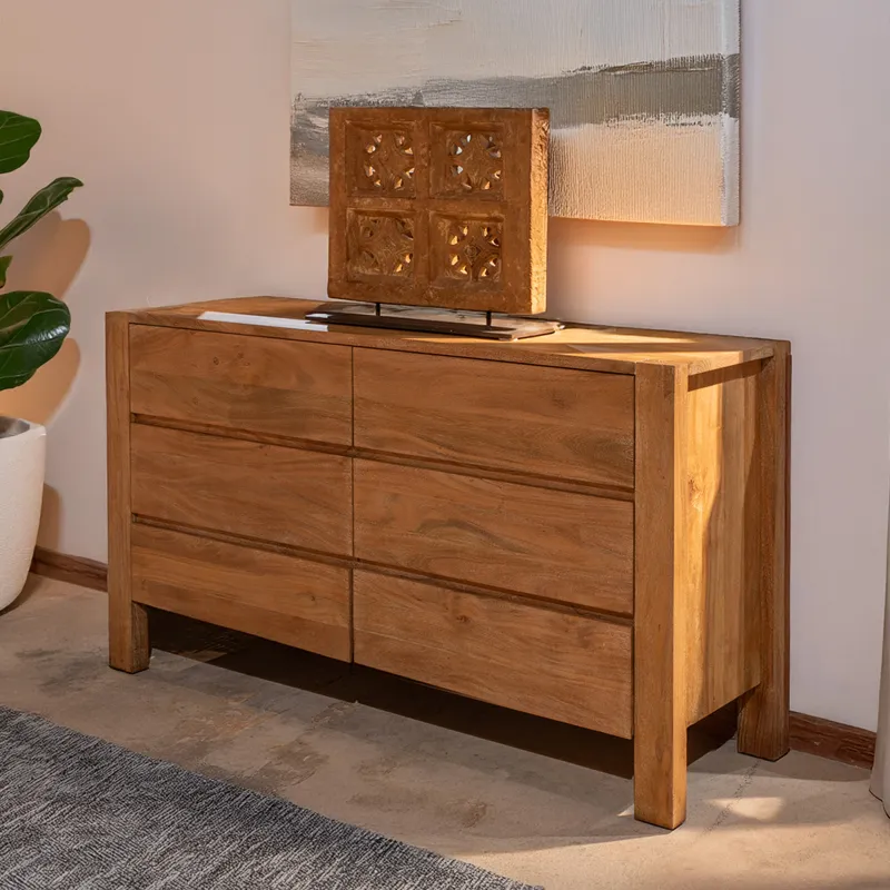 Sedona 60" Dresser in Brushed Acacia
