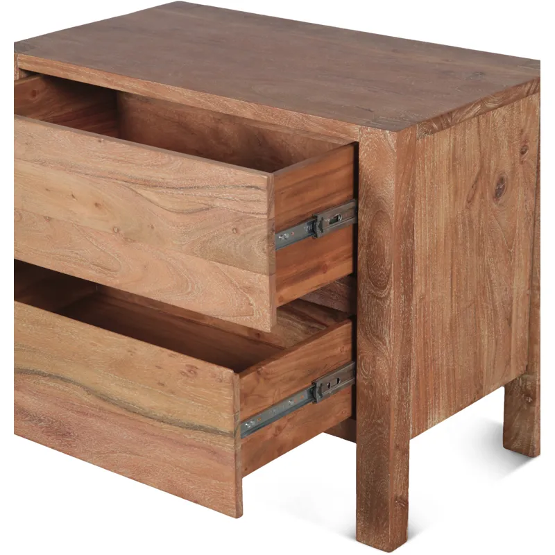 Sedona 32" Nightstand in Brushed Acacia