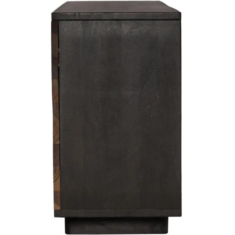 Santa Fe 72" Four Door Sideboard in Natural Saal Wood