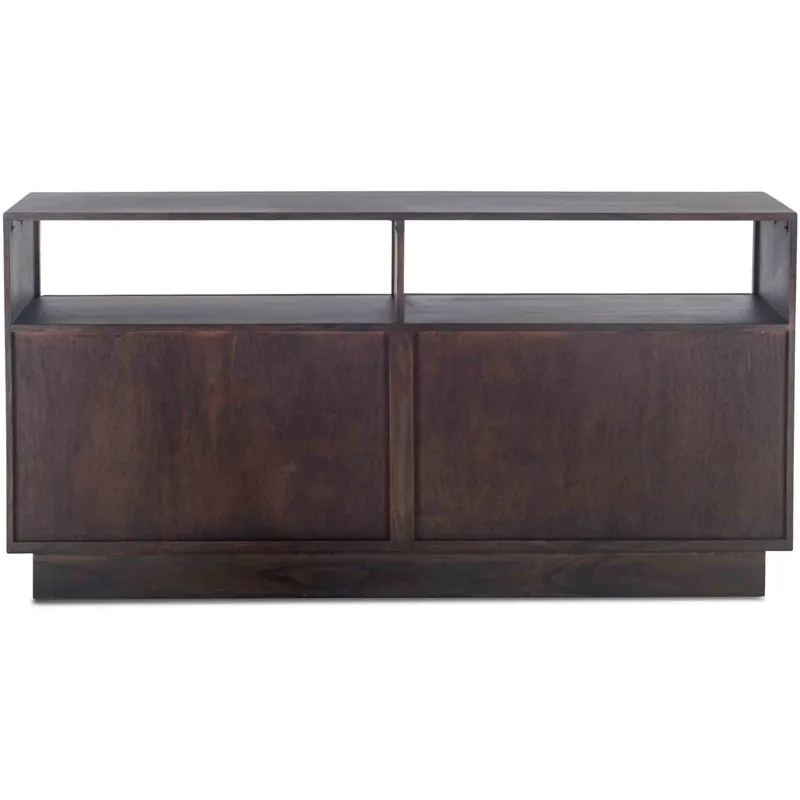 San Marino 64" Dresser in Raw Walnut and Ebony