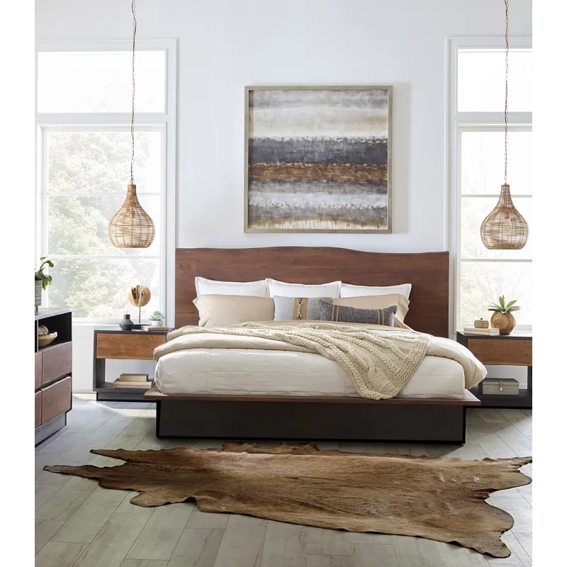 San Marino 24" Nightstand in Raw Walnut