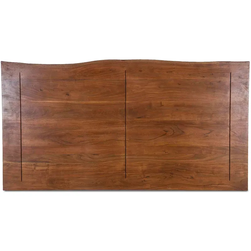 San Marino King Bed in Raw Walnut and Ebony