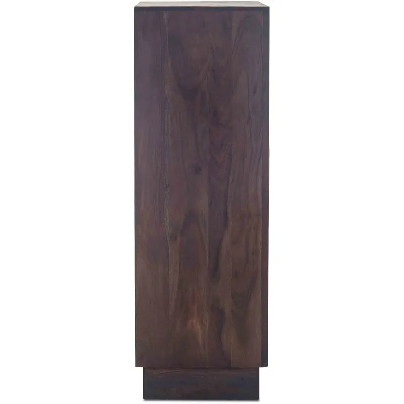 San Marino 34" Wide Tall Chest in Raw Walnut