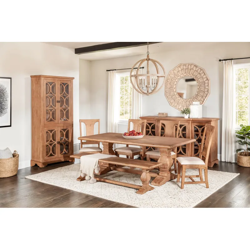 San Rafael 72" Bench in Antique Oak