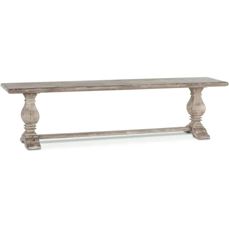 San Rafael 72" Bench in Heirloom White