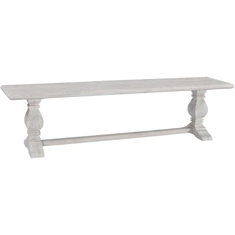 San Rafael 72" Bench in Heirloom White