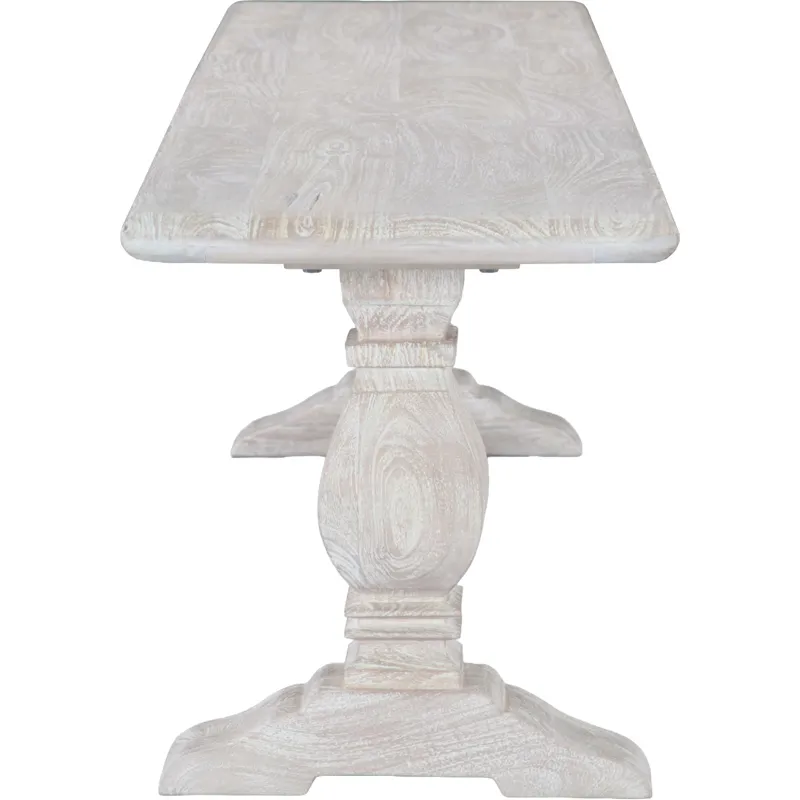 San Rafael 72" Bench in Heirloom White