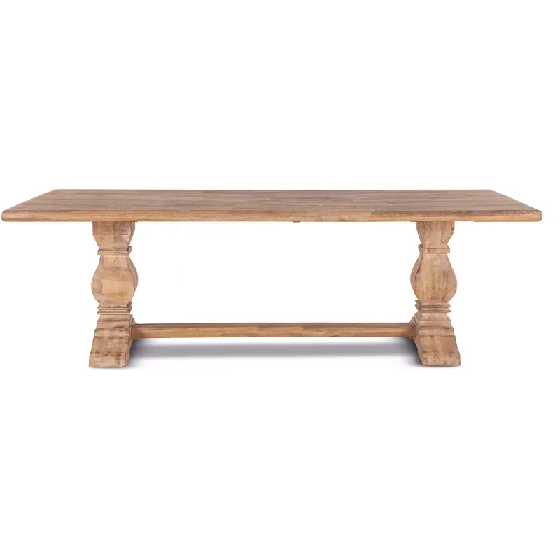 San Rafael 108" Dining Table in Antique Oak