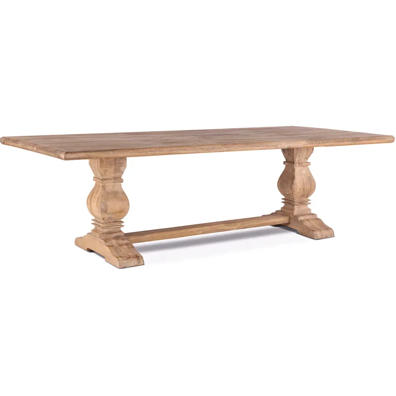 San Rafael 108" Dining Table in Antique Oak
