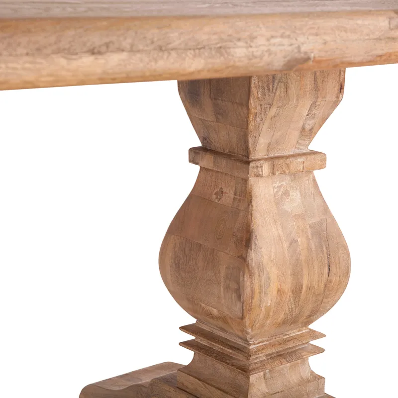 San Rafael 108" Dining Table in Antique Oak