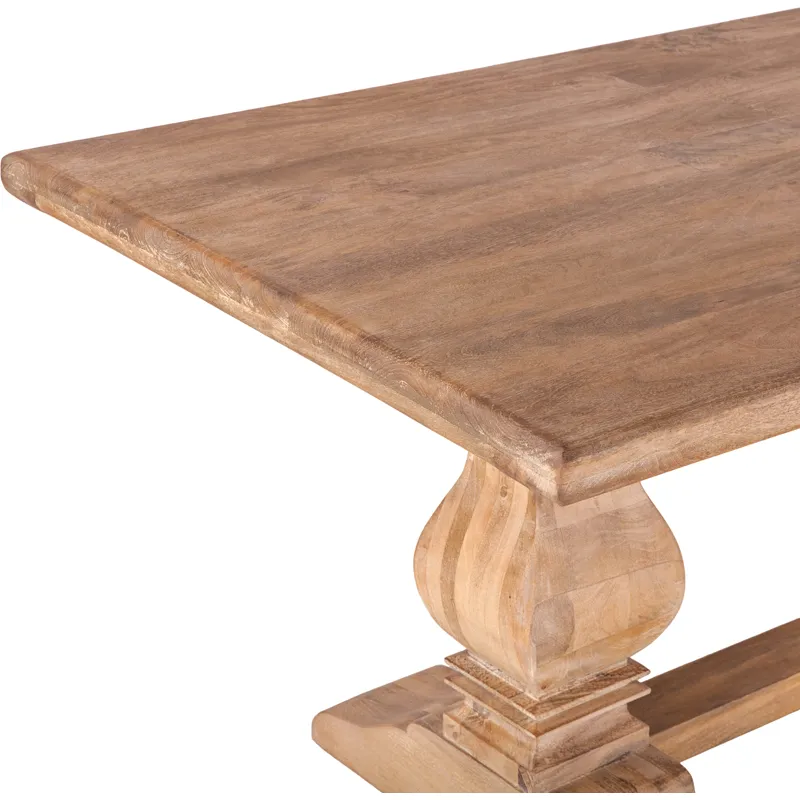 San Rafael 84" Dining Table in Antique Oak
