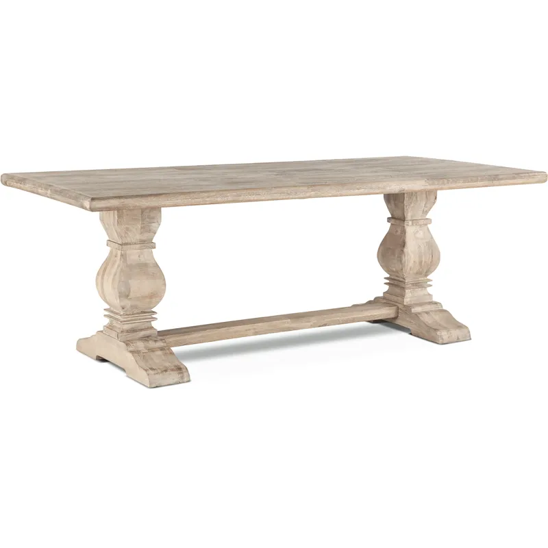 San Rafael 84" Dining Table in Heirloom White