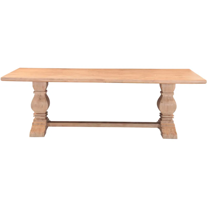 San Rafael 94" Dining Table in Antique Oak
