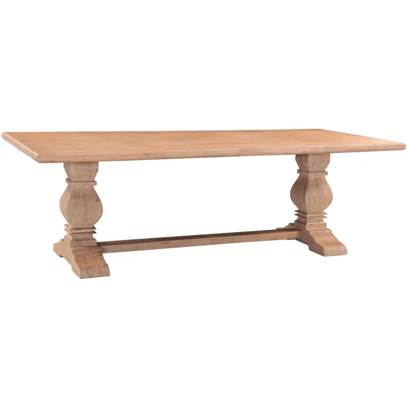 San Rafael 94" Dining Table in Antique Oak