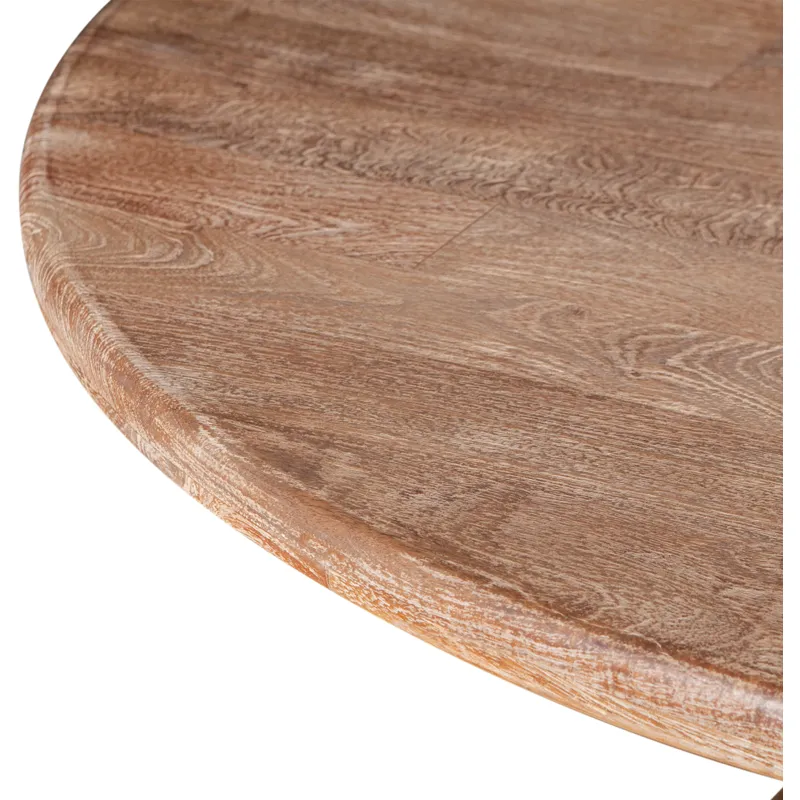 San Rafael 60" Round Dining Table in Antique Oak