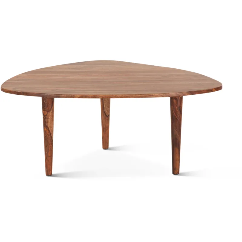 Salem 37" Coffee Table in Natural Sheesham Wood