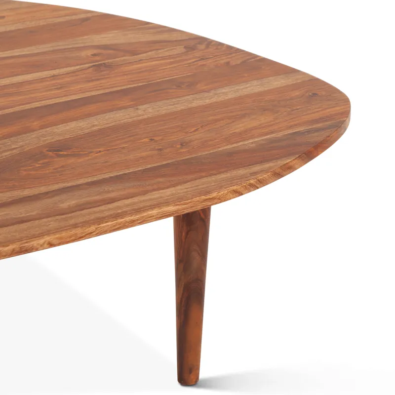 Salem 37" Coffee Table in Natural Sheesham Wood