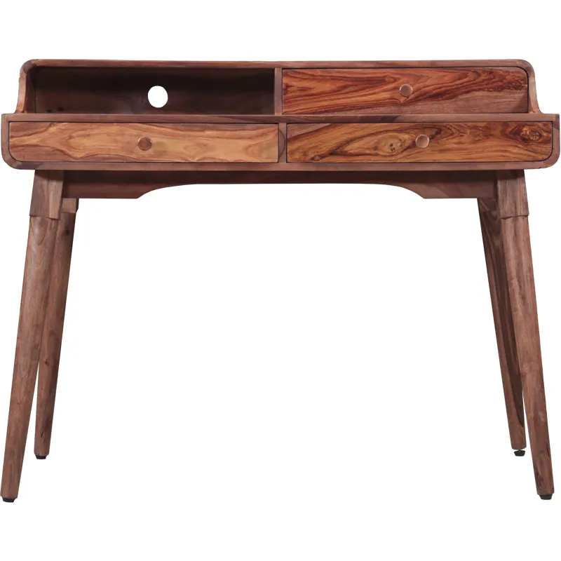 Salem Office Desk 45" in Natural Sheesham