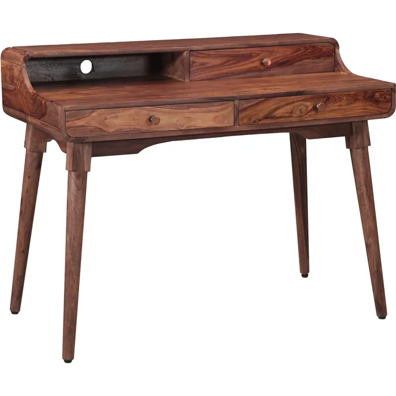 Salem Office Desk 45" in Natural Sheesham