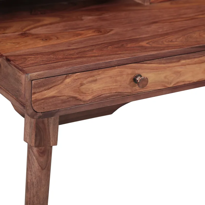 Salem Office Desk 45" in Natural Sheesham