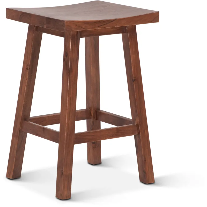 Savannah 16" Counter Stool in Cinnamon Brown
