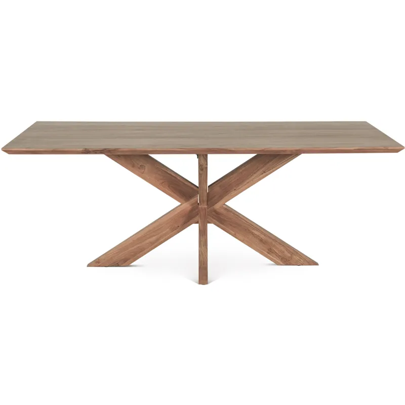 Tallinn 78" Dining Table in Weathered Acacia