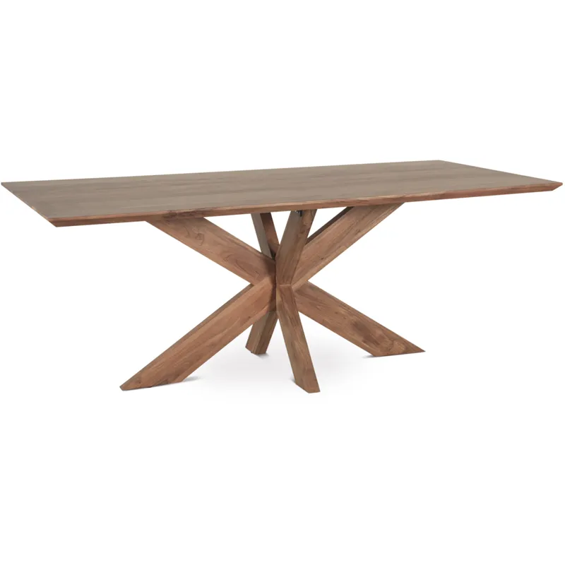 Tallinn 78" Dining Table in Weathered Acacia