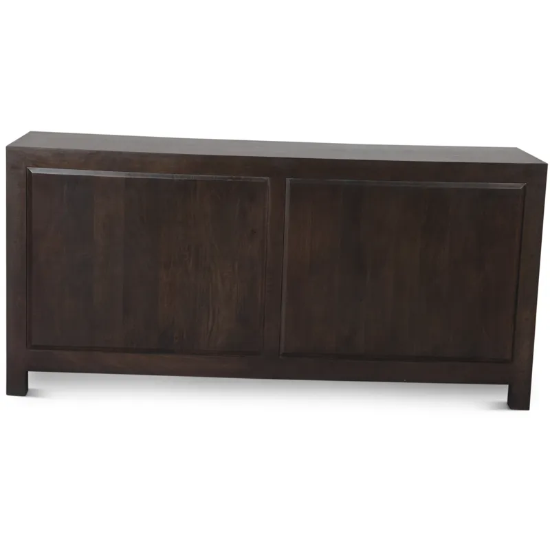 Taj 71" Dresser with Plinth Base in Vintage Brown