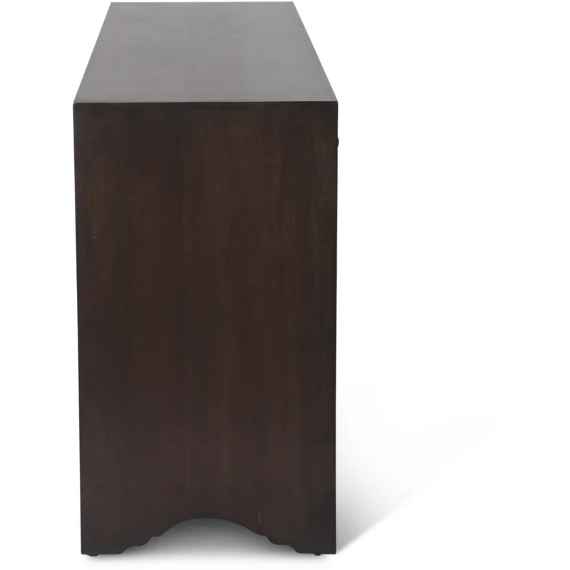 Taj 71" Dresser with Plinth Base in Vintage Brown