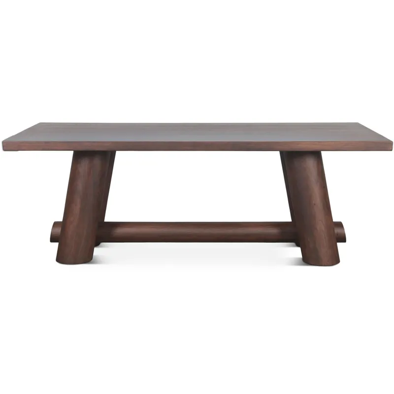 Timbers Barrel 94" Dining Table in Vinegar Acacia