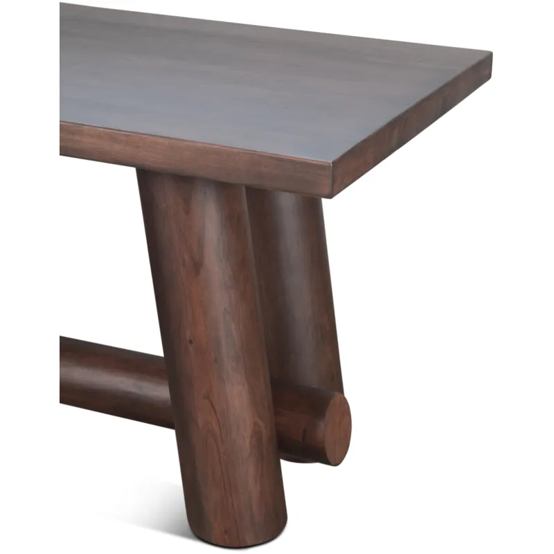 Timbers Barrel 80" Gathering Table in Vinegar Acacia