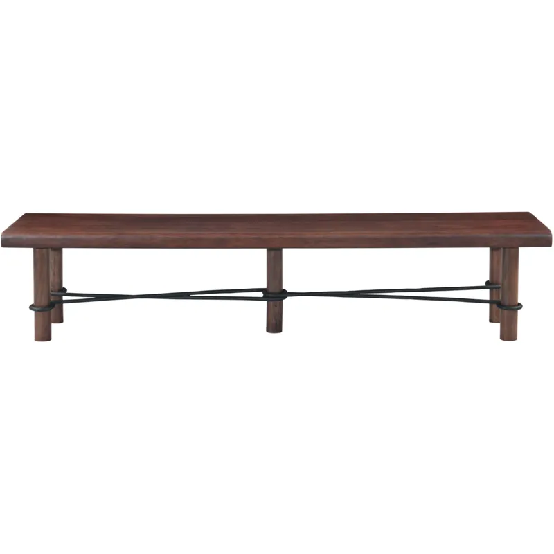 Timbers Lincoln 80" Bench in Vinegar Acacia