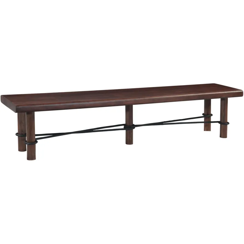 Timbers Lincoln 80" Bench in Vinegar Acacia