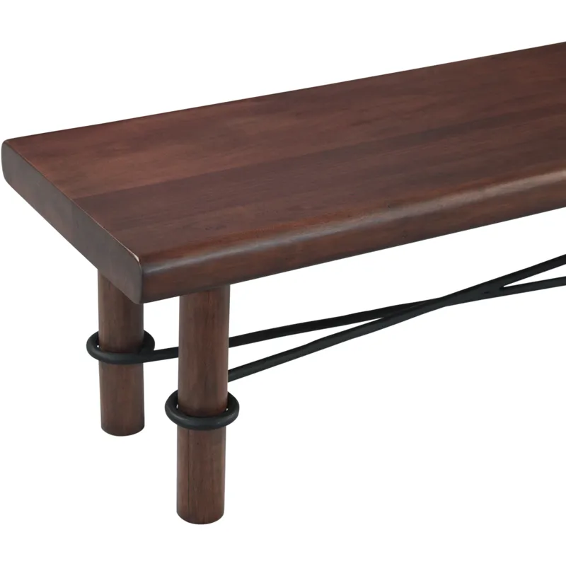 Timbers Lincoln 80" Bench in Vinegar Acacia