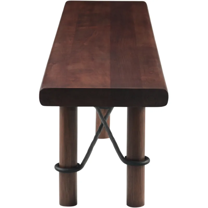 Timbers Lincoln 80" Bench in Vinegar Acacia