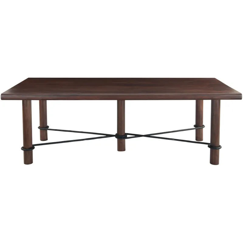 Timbers Lincoln 88" Dining Table in Vinegar Acacia