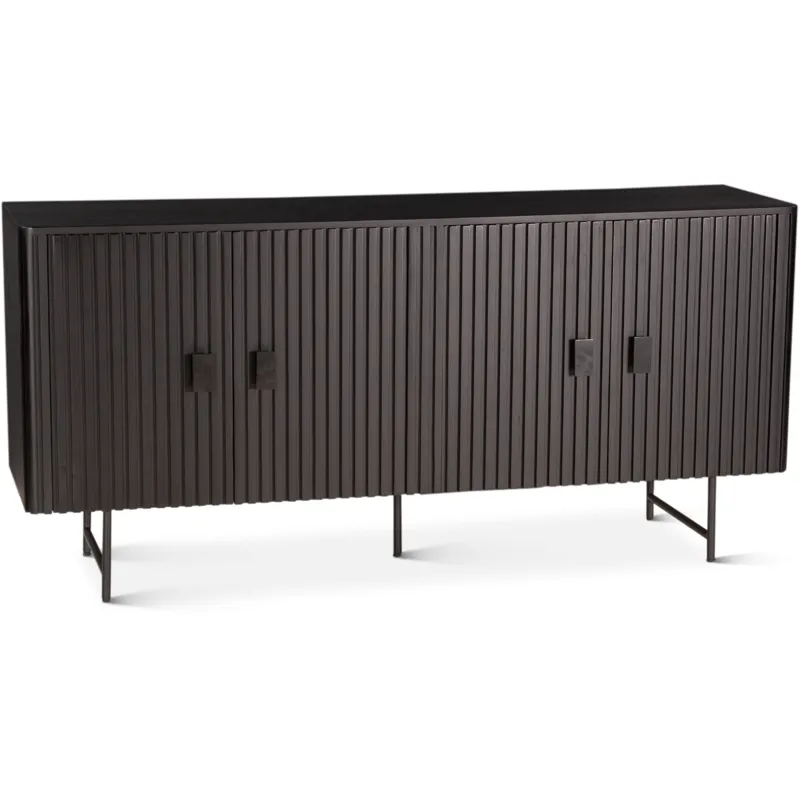 Verbania 67" Sideboard in Matte Black