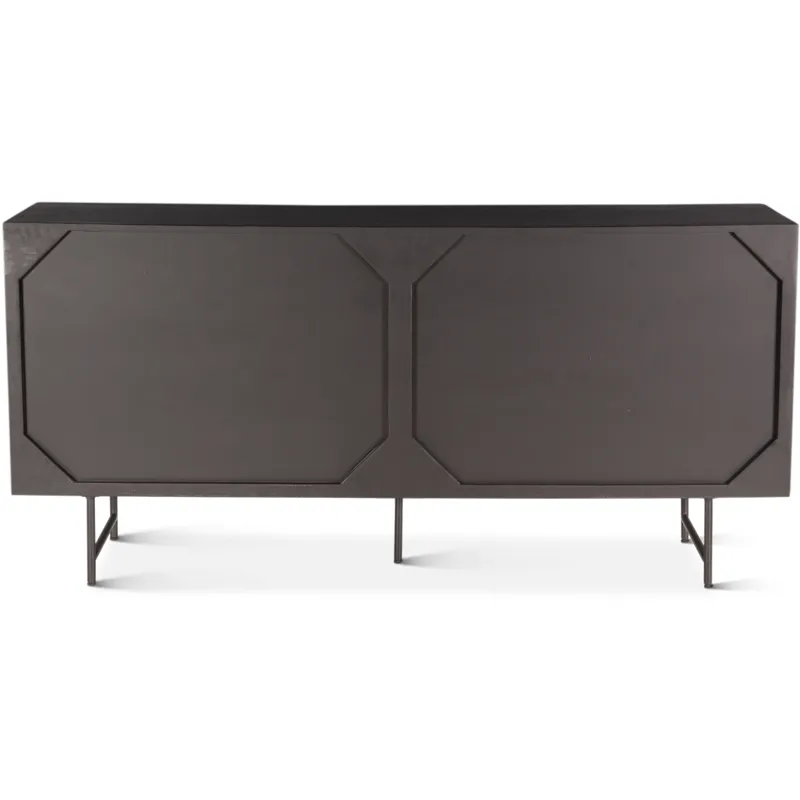 Verbania 67" Sideboard in Matte Black
