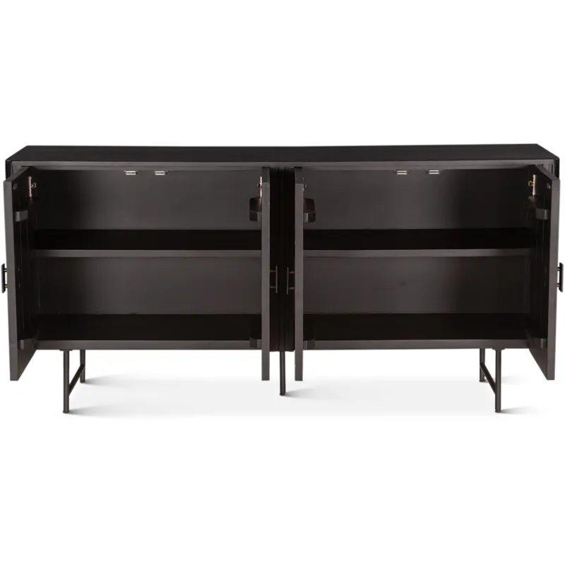 Verbania 67" Sideboard in Matte Black
