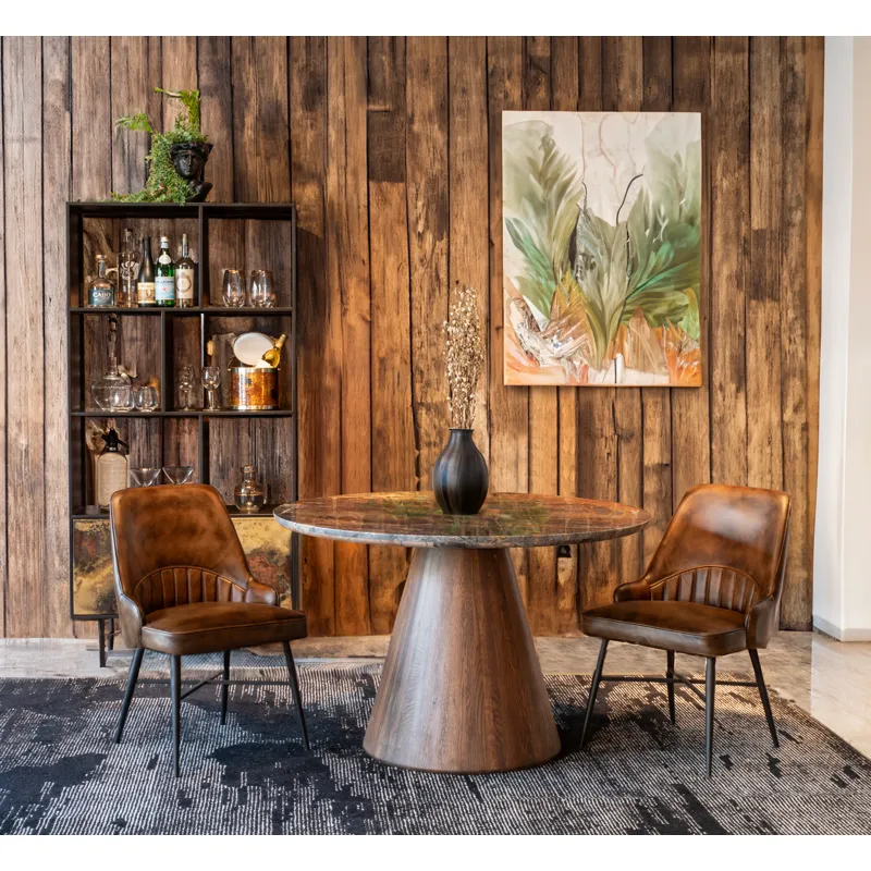 Leeds 21" Dining Chair in Antique Whiskey