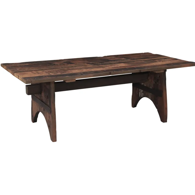 Whitley 54" Coffee Table in Reclaimed Teak