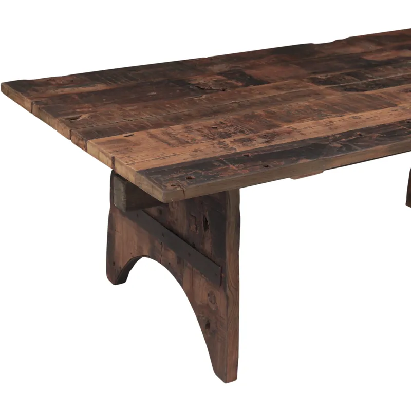 Whitley 54" Coffee Table in Reclaimed Teak
