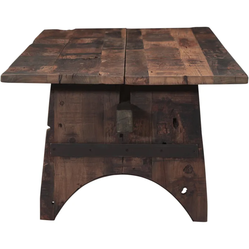 Whitley 54" Coffee Table in Reclaimed Teak
