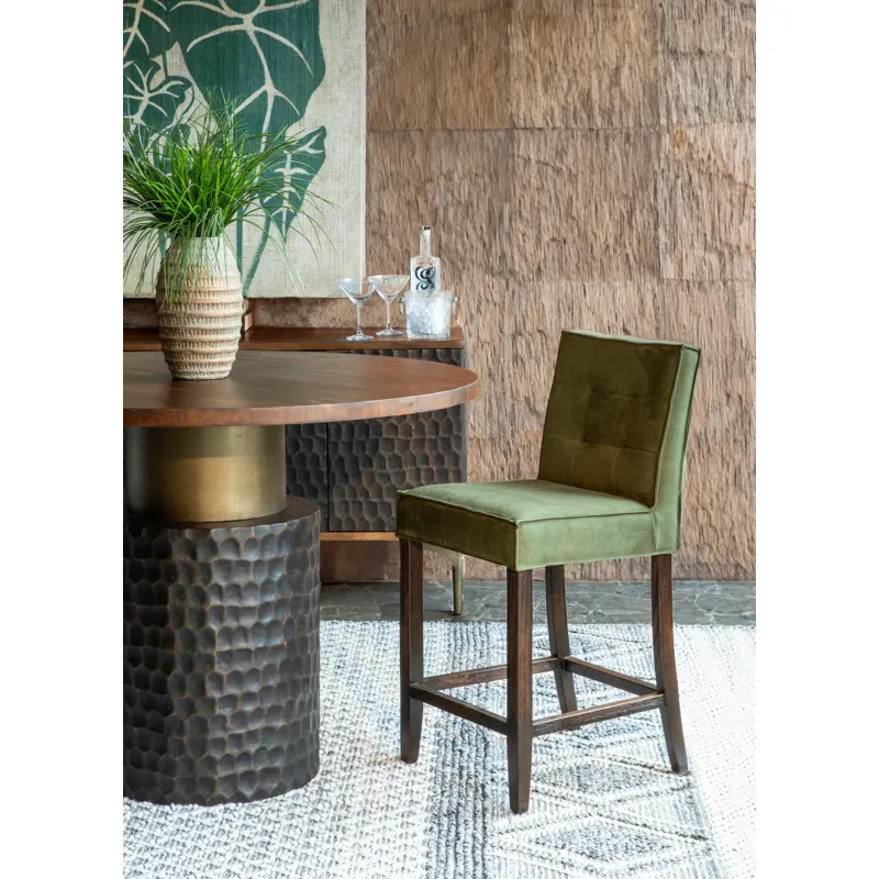 Santa Cruz 48" Round Gathering Table in Two Tone