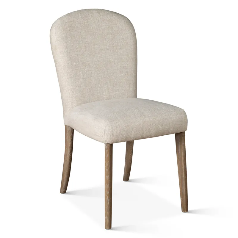 Upholstered Seating Jessie 18" Dining Chair in Beige Linen