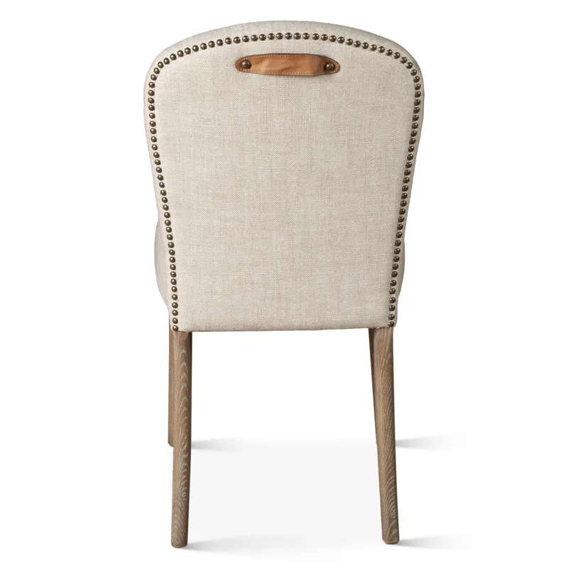 Upholstered Seating Jessie 18" Dining Chair in Beige Linen