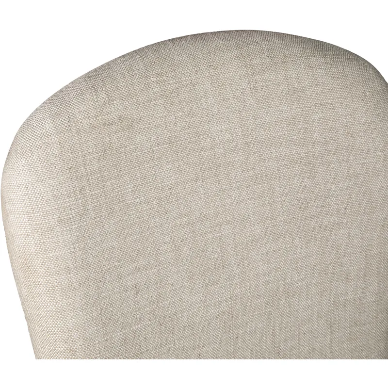 Upholstered Seating Jessie 18" Dining Chair in Beige Linen