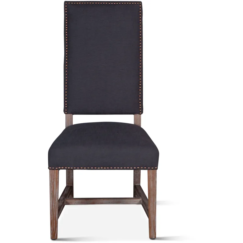 Upholstered Seating Darcy 21" Upholstered Dining Chair in Dark Gray Linen