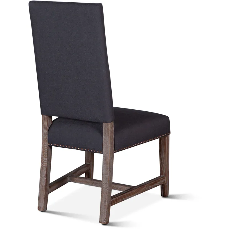 Upholstered Seating Darcy 21" Upholstered Dining Chair in Dark Gray Linen